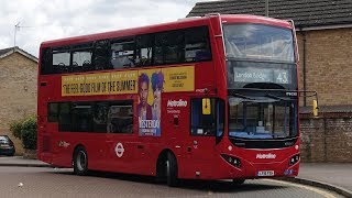 London Buses  Route 43  Friern Barnet to Highgate Wood [upl. by Nylcaj654]