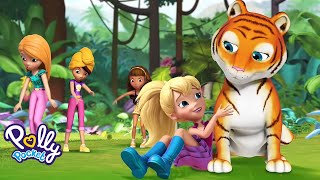 Polly Pocket full episodes  Jungle Adventures with Polly amp Friends  Kids Movies  Girls Movie [upl. by Kubis]