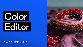 Capture One Pro Tutorials  Color Editor [upl. by Glennis392]