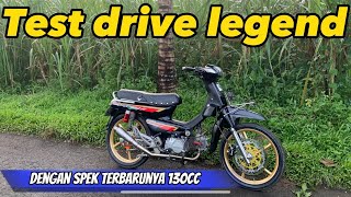 TEST DRIVE ASTREA GRAND LEGEND SPEK 130CC  LEVLOG 4 [upl. by Bunting]