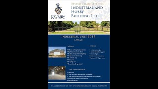 Revesby Estate  BO4B  Versatile industrial unit 4595sqft [upl. by Okimuk470]