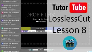 LossLessCut Tutorial  Lesson 8  Adding and Deleting Segments [upl. by Flanna349]