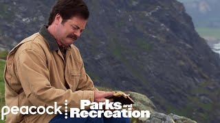 Ron Swanson Visits Lagavulin Distillery  Parks and Recreation [upl. by Nyad223]