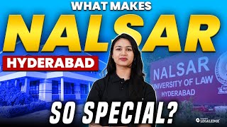 Complete Guide to NALSAR Hyderabad for CLAT 2025 Aspirants  Programs Fees Placements amp More [upl. by Akeryt696]