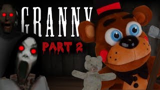 Gameplays  Toy Freddy Plays Granny Part 2 [upl. by Tergram272]