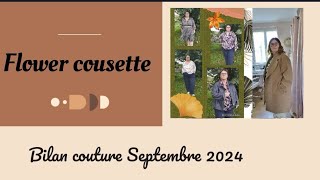 bilan couture Septembre 2024 [upl. by Ravens482]