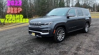 2022 Jeep Grand Wagoneer POV Test Drive amp Review [upl. by Skiest]