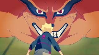 Boruto Meets Kurama Nine Tailed Fox EPIC HD [upl. by Airamak]