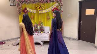 Chalka Chalka Re Sisters Dance Wedding anniversary [upl. by Winstonn96]