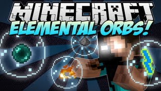 Minecraft  ELEMENTAL ORBS 10 Crazy Effects  Mod Showcase 151 [upl. by Amimej]