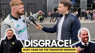 NUFC Fans React to a DISGRACEFUL Transfer Window  whos to blame nufc [upl. by Bosson]