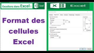 Format des cellules Excel [upl. by Levitan]