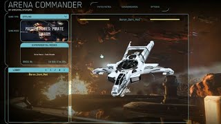 FR Star Citizen Master Modes Pirate Swarm offline Arena Commander 3221 live [upl. by Frances]