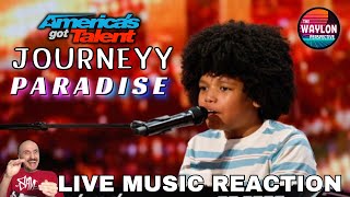 FIRST TIME HEARING Journeyy Belton  Paradise  AGT 2024 Auditions  REACTION GIFTED PERFORMER [upl. by Gaile]