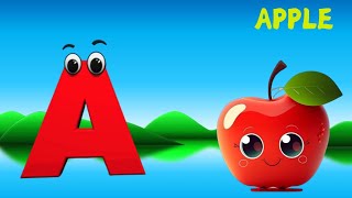 Fruit ABC Song for Children  Phonics for Kids  Alphabet Letters [upl. by Karwan]