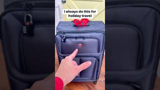 Place an AirTag in luggage to track traveltips holidayseason luggage smartphone apple [upl. by Happy224]