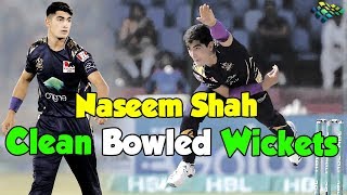 Naseem Shah Bowling Action SlowMotion [upl. by Sairahcaz81]