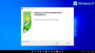 How to Install MinGW GCCG Compiler in Windows 11 [upl. by Asiil]