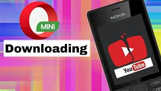 YouTube not Working fix Downloading Opera Mini in Nokia 216 [upl. by Alaham51]