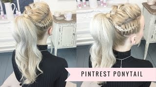 Pintrest Ponytail By SweetHearts Hair [upl. by Polivy]