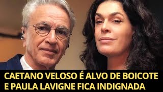 Caetano Veloso é alvo de boicote e Paula Lavigne reage furiosa [upl. by Attikin3]