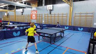 Sweden Star Ängby international 2024 P12 Poolspel Chen Kevin  Spaak Alvar [upl. by Annaihs]