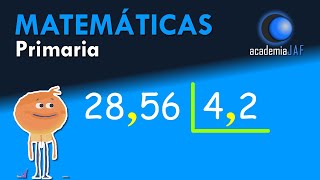 23 División de Números Decimales con Divisor hasta las Décimas [upl. by Anitnas]