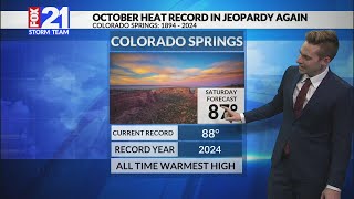 Colorado Springs may break the same heat record… three days later [upl. by Wilson43]