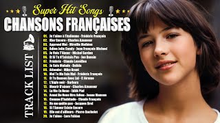 Les Plus Belles Chansons Françaises 🗼❤️♫ Hervé Vilard Jean Jacques Lafon Mike Brant F François [upl. by Cirri]