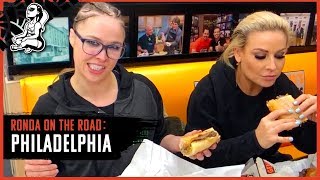 Ronda on the Road  WWE RAW Philadelphia [upl. by Petulia]