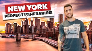 Itineraries around NEW YORK What to do in 4 to 8 days [upl. by Oinesra]