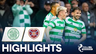 Celtic 20 Hearts  The Bhoys Preserve Top Spot  William Hill Premiership [upl. by Andra724]