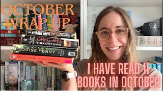 All the books I have read in October 11  October wrap up [upl. by Sremlahc50]