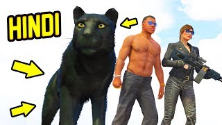 Buying BAGHEERA 🦁 Black Panther from PET SHOP in GTA 5  Hitesh KS [upl. by Adlesirc]