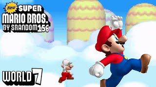 New Super Mario Bros DS  World 7 Full Gameplay [upl. by Etka643]