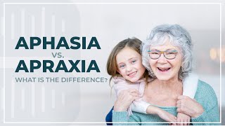 Aphasia vs Apraxia What is the Difference [upl. by Rdnaskela459]