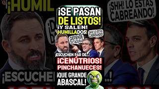 Abascal DESPEDAZA a Sánchez POR PASARSE DE LISTILLO  Vox Congreso [upl. by Anyalram]