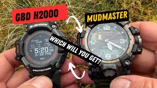 G Shock GBD H2000 and GWG 2000 Mudmaster [upl. by Beaufert755]