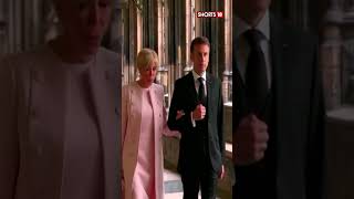 French President Macron Arrives To Attend King Charles IIIs Coronation  shorts [upl. by Roper333]