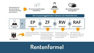 Rentenformel So wird die Rente berechnet [upl. by Nork]