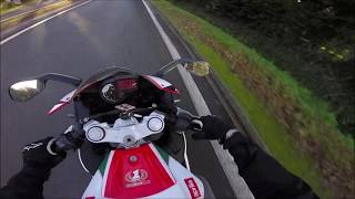 Montage Aprilia RS4 en 77 stage 6  test [upl. by Nimrak]