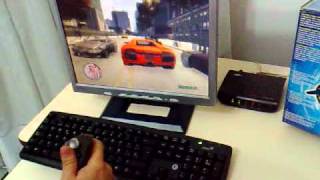 GTA IV PC Played With a Microsoft Sidewinder Force Feedback 2 [upl. by Ennovahs]