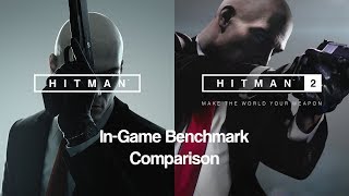 HITMAN 2016 vs HITMAN 2  Sidebyside InGame Benchmark comparison [upl. by Dallman]