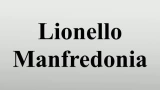 Lionello Manfredonia [upl. by Amak]