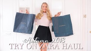 AUTUMN ZARA HAUL  Autumn Fashion Edit  Freddy My Love [upl. by Oicanata]