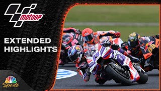 MotoGP EXTENDED HIGHLIGHTS Australian Grand Prix  102023  Motorsports on NBC [upl. by Anael]