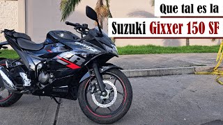 SUZUKI GIXXER 150 SF 2024  🤔¿Sera la mejor 150cc🤔 [upl. by Eeruhs]