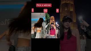 Who Win Embrace It Dance Challenge v2 shorts dance trending music dancevideo fyp music [upl. by Hayidah]