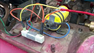 how to wire ELECTRONIC IGNITION on ANYTHING custom automotive wiring from scratch part 3 [upl. by Aurelius18]