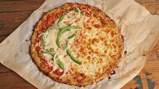 🍕🍕🍕 The Best Cauliflower Pizza Recipe  Episode 1232 [upl. by Oirazan743]